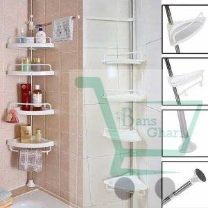 Multi Corner Adjustable Toilet Corner Shelf