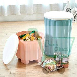 Stackable Storage Box Stool