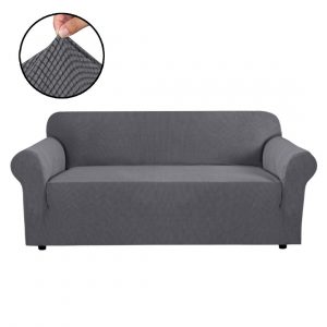 2 Seater Stretchable Sofa Cover – Grey