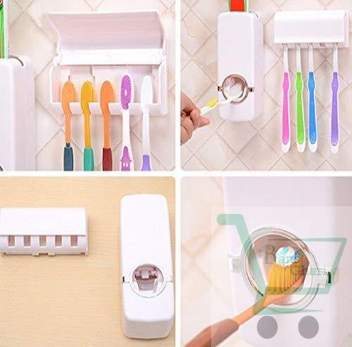 Automatic Toothpaste Dispenser & Brush Holder - Image 2