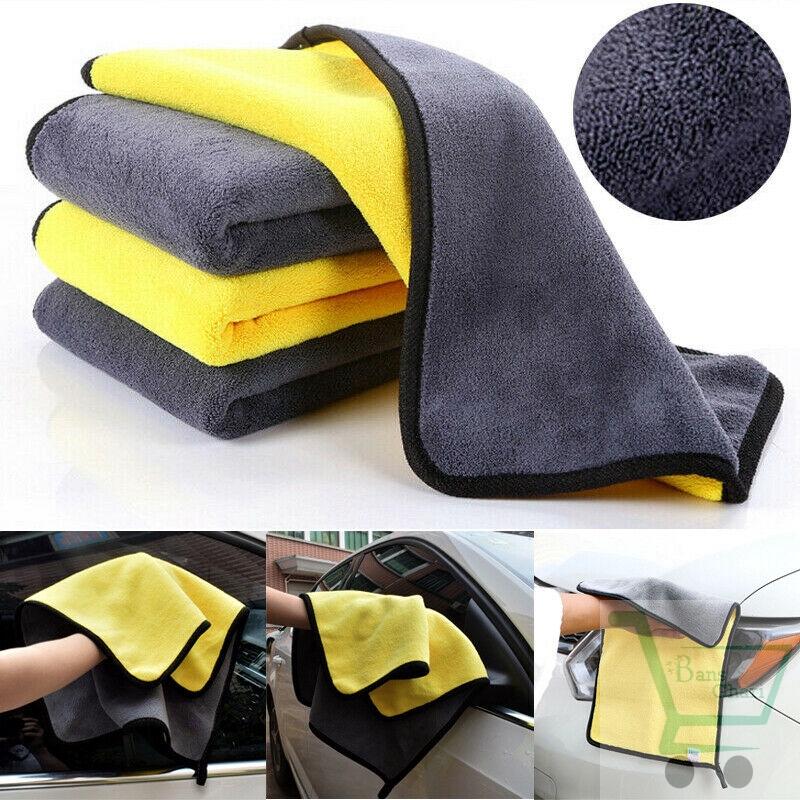 Super Soft Microfiber Car and Bike Cleaning Towel ( Set Of 4)