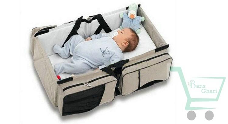 Foldable Baby Bed & Bag