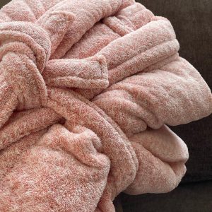 Bathrobe - peach