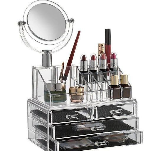 Cosmetic Organizer with mirror