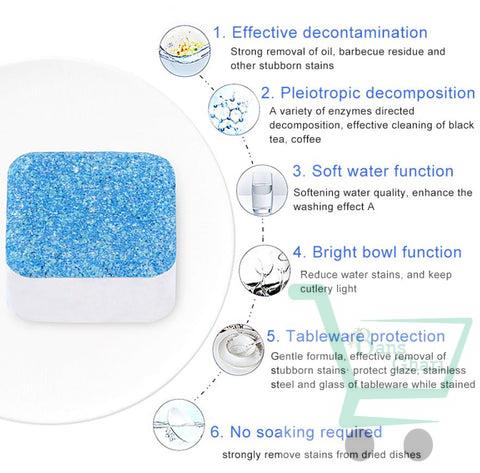 Washing Machine Deep Cleaner tablet ( Pack Of 12 Pcs ) - Image 4