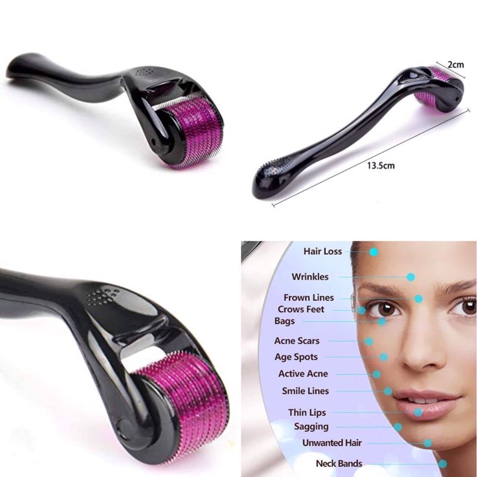 Buy Derma Roller Healthy Care New 540 Micro Needles Skin Care at   - Online Shopping / Marketplace Nepal