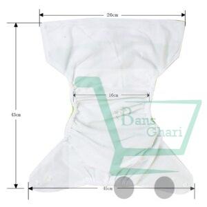 Adjustable Reusable Washable Baby Cloth Diaper Diapers Nappy 1 Diaper + 5 Inserts - Image 6