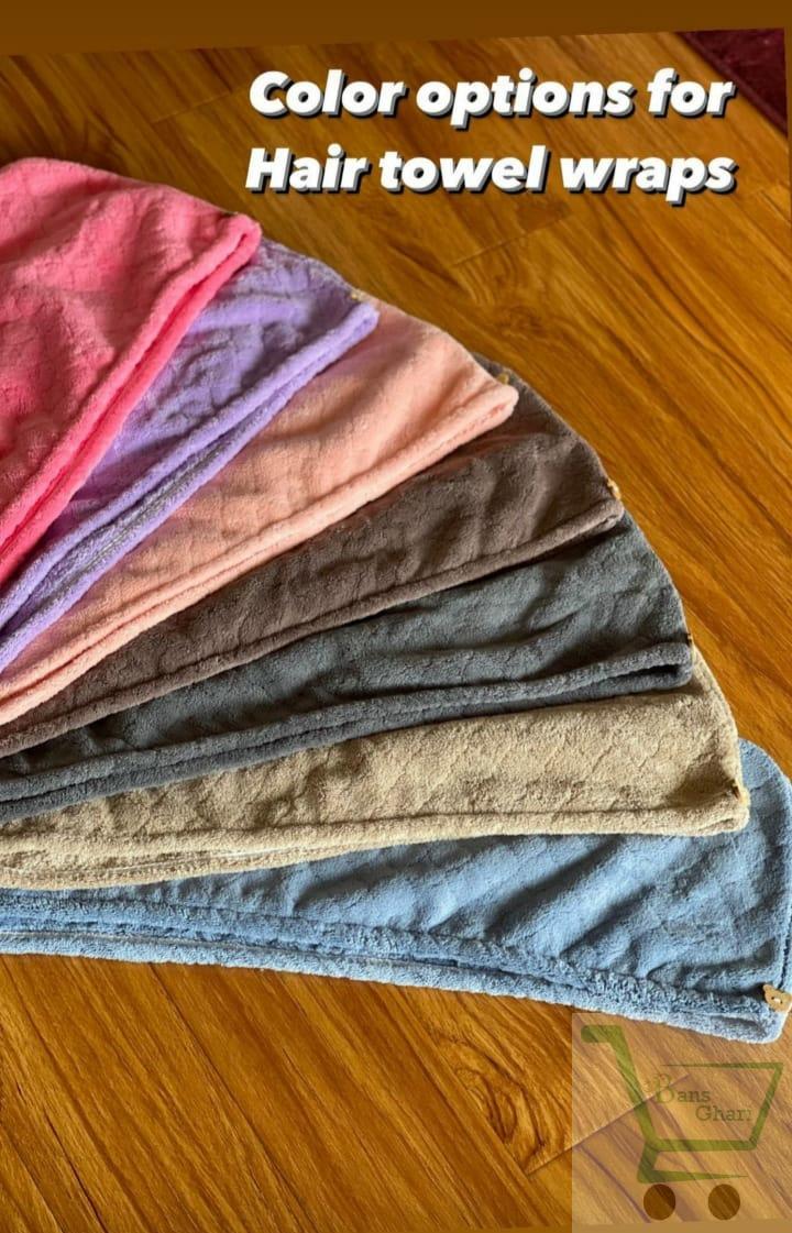 Hair Drying Towel Wrap (Pack of 3) - Image 2