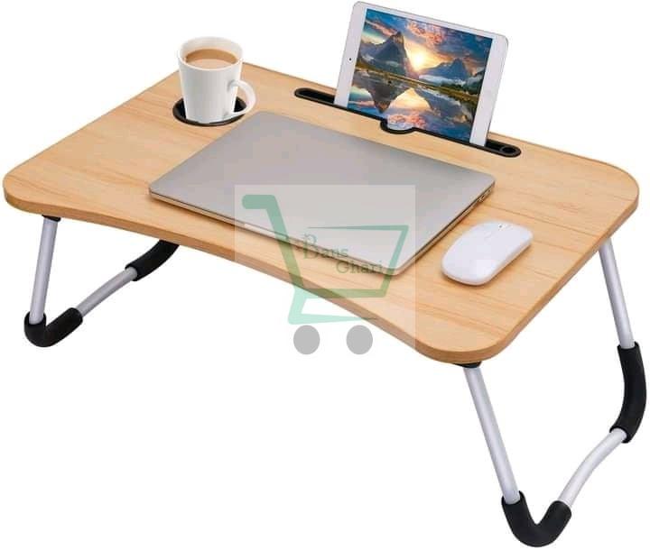 Foldable Laptop, Study Table - Wooden