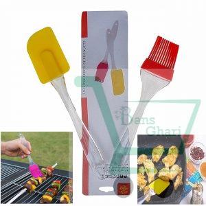 2 In 1 Silicone Cream Scrapper And Brush