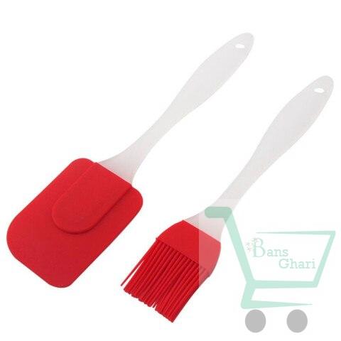 2 In 1 Silicone Cream Scrapper And Brush - Image 3