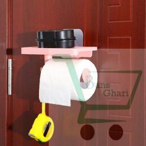 Toilet Paper Holder with Mobile Stand