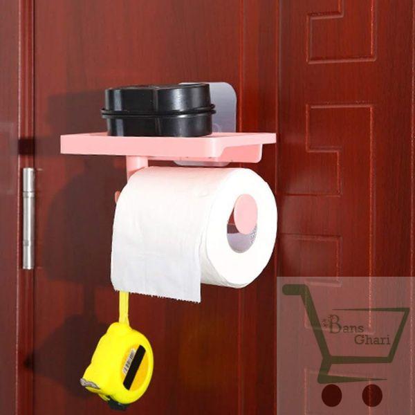Toilet Paper Holder with Mobile Stand