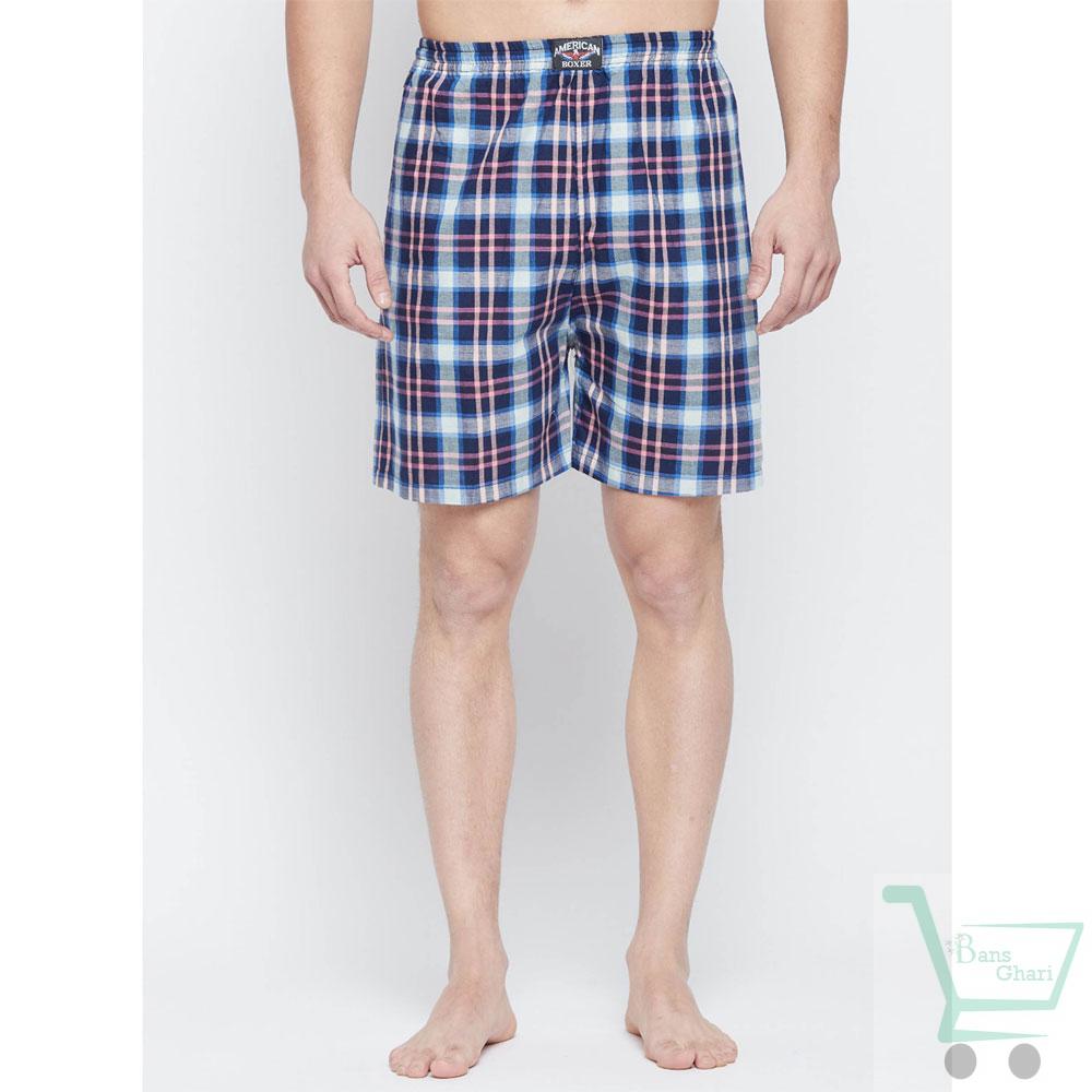 Soxabox Men’s Cotton Lounge Shorts SMB-9
