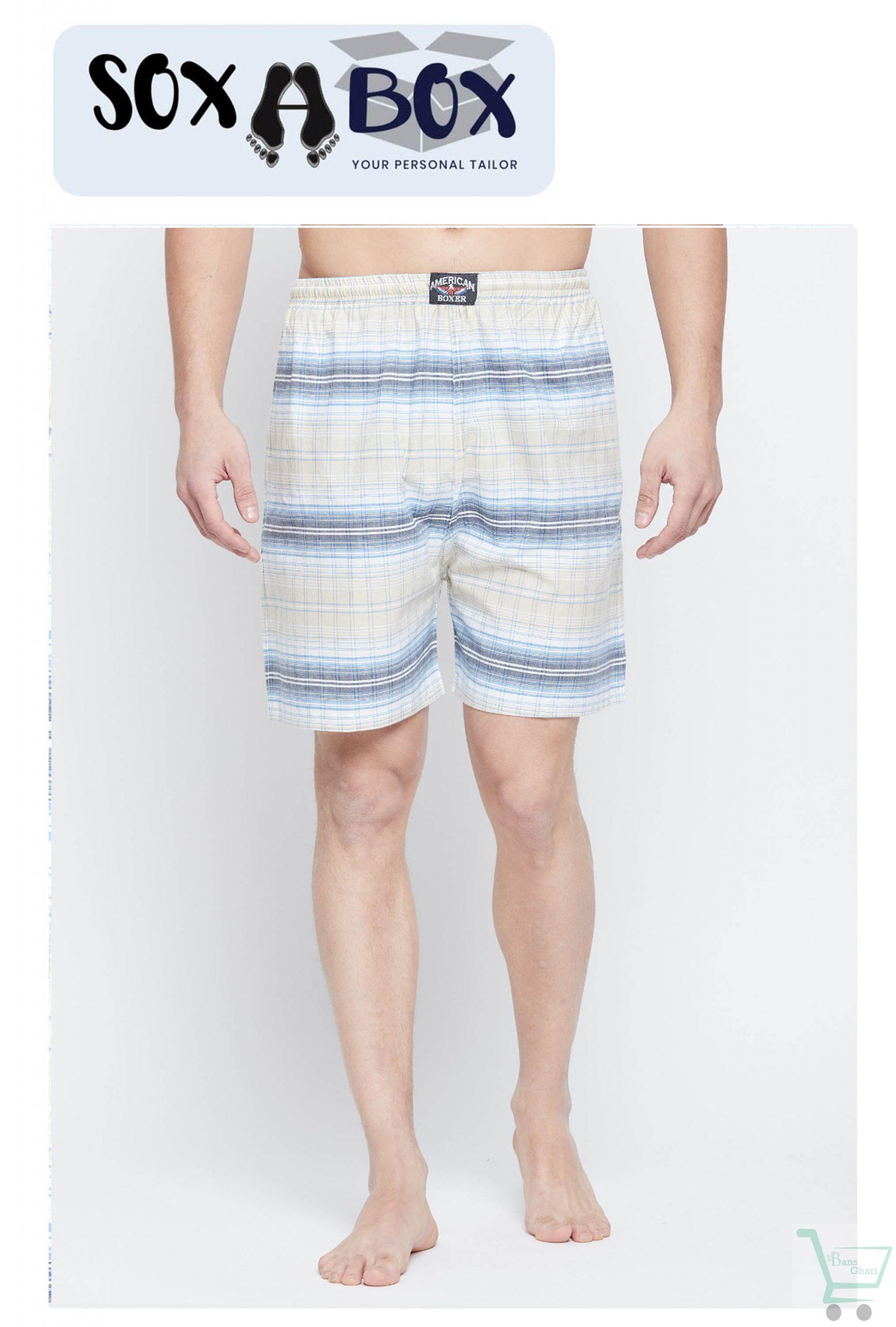 Soxabox Men's Cotton Lounge Shorts SMB - 1 - Image 6