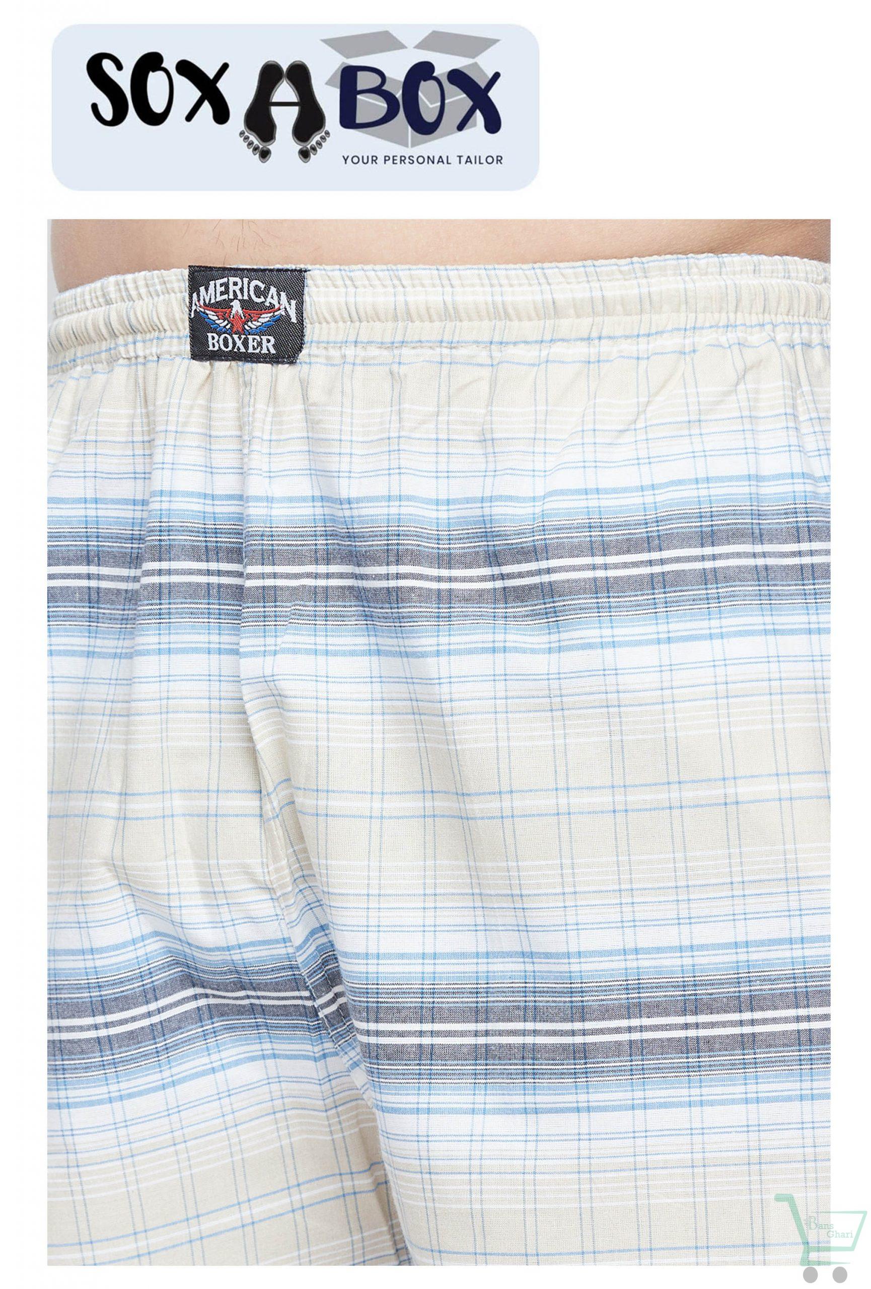 Soxabox Men's Cotton Lounge Shorts SMB - 1 - Image 2