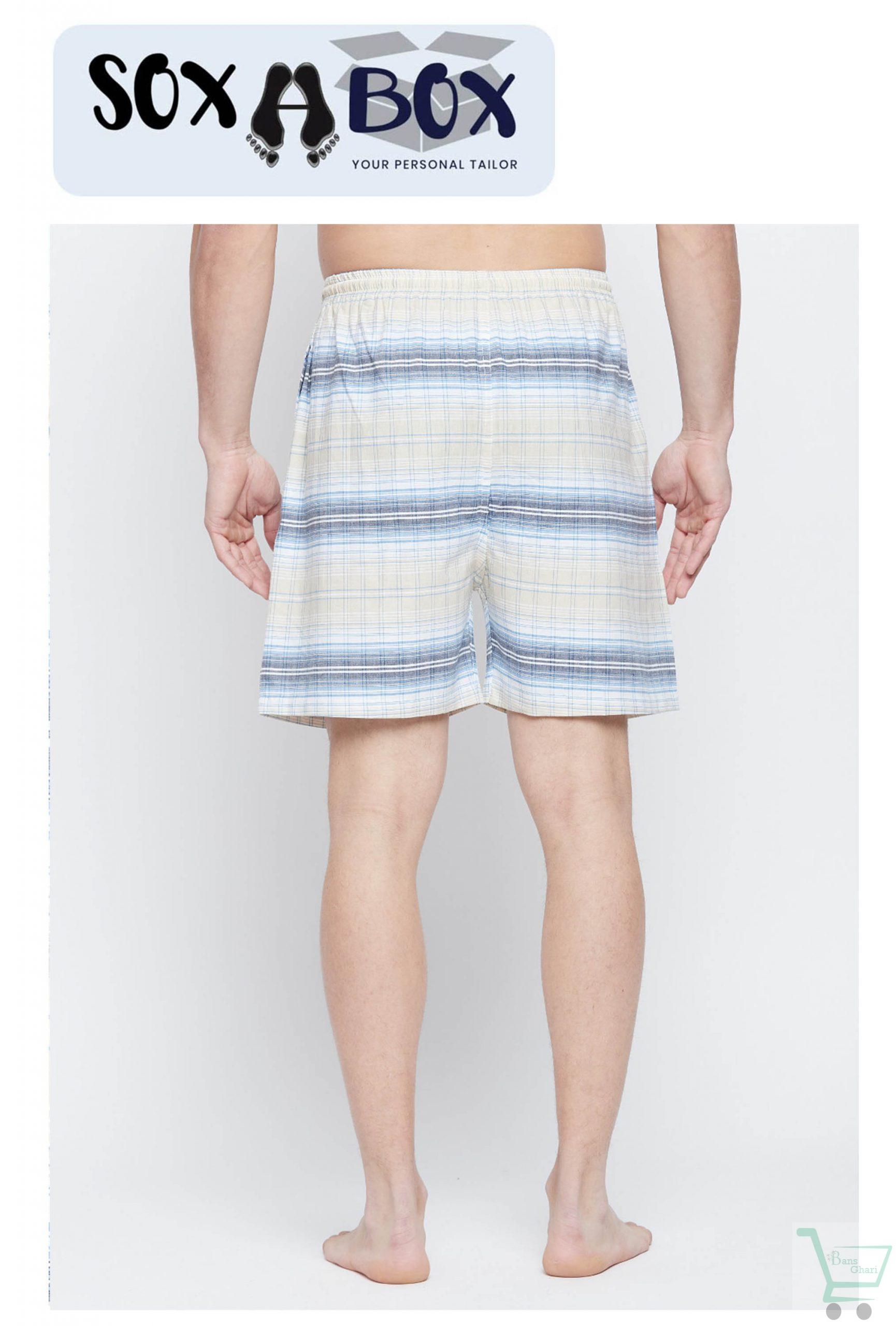 Soxabox Men's Cotton Lounge Shorts SMB - 1 - Image 7