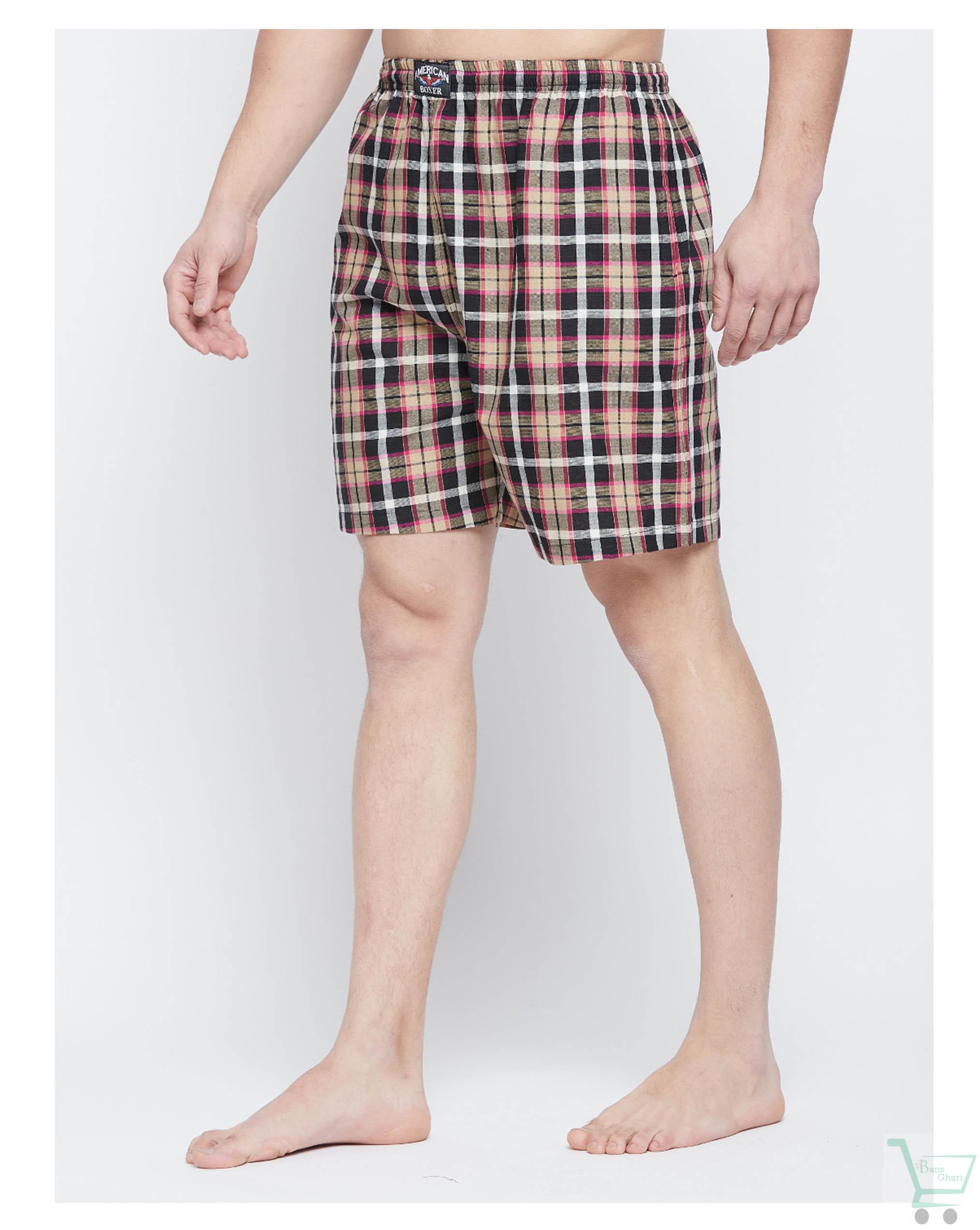 Soxabox Men’s Cotton Lounge Shorts SMB-4 - Image 2