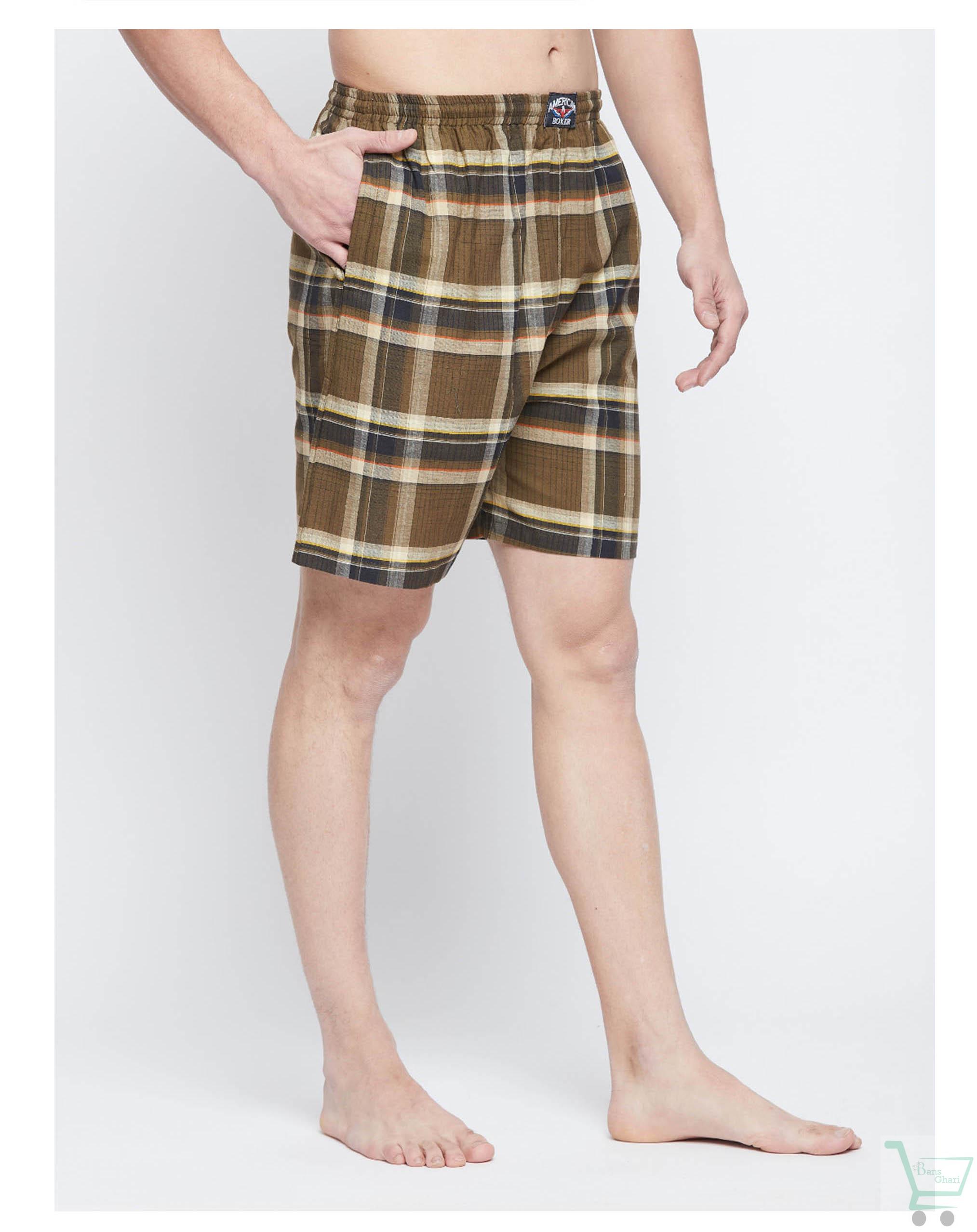 Soxabox Men’s Cotton Lounge Shorts SMB-5 - Image 2