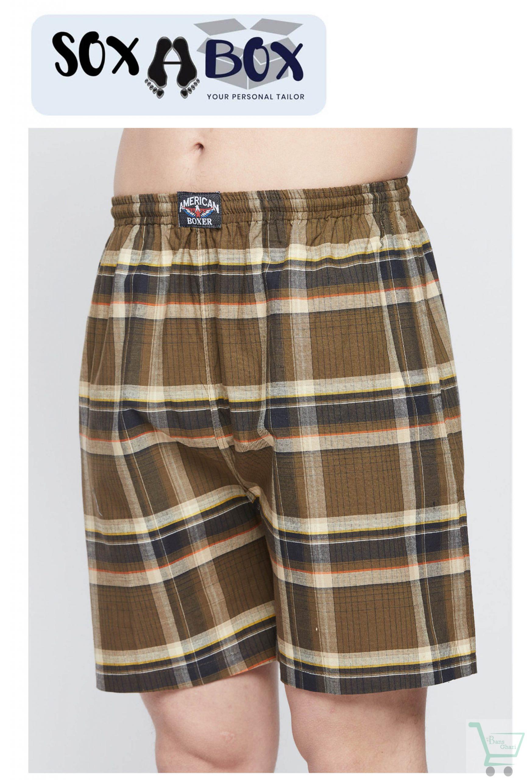 Soxabox Men’s Cotton Lounge Shorts SMB-5 - Image 7