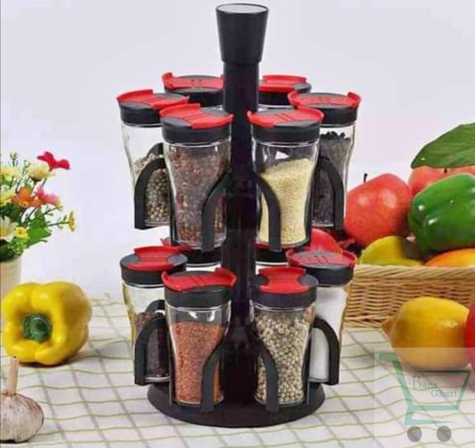 12 Pcs Spice Jar