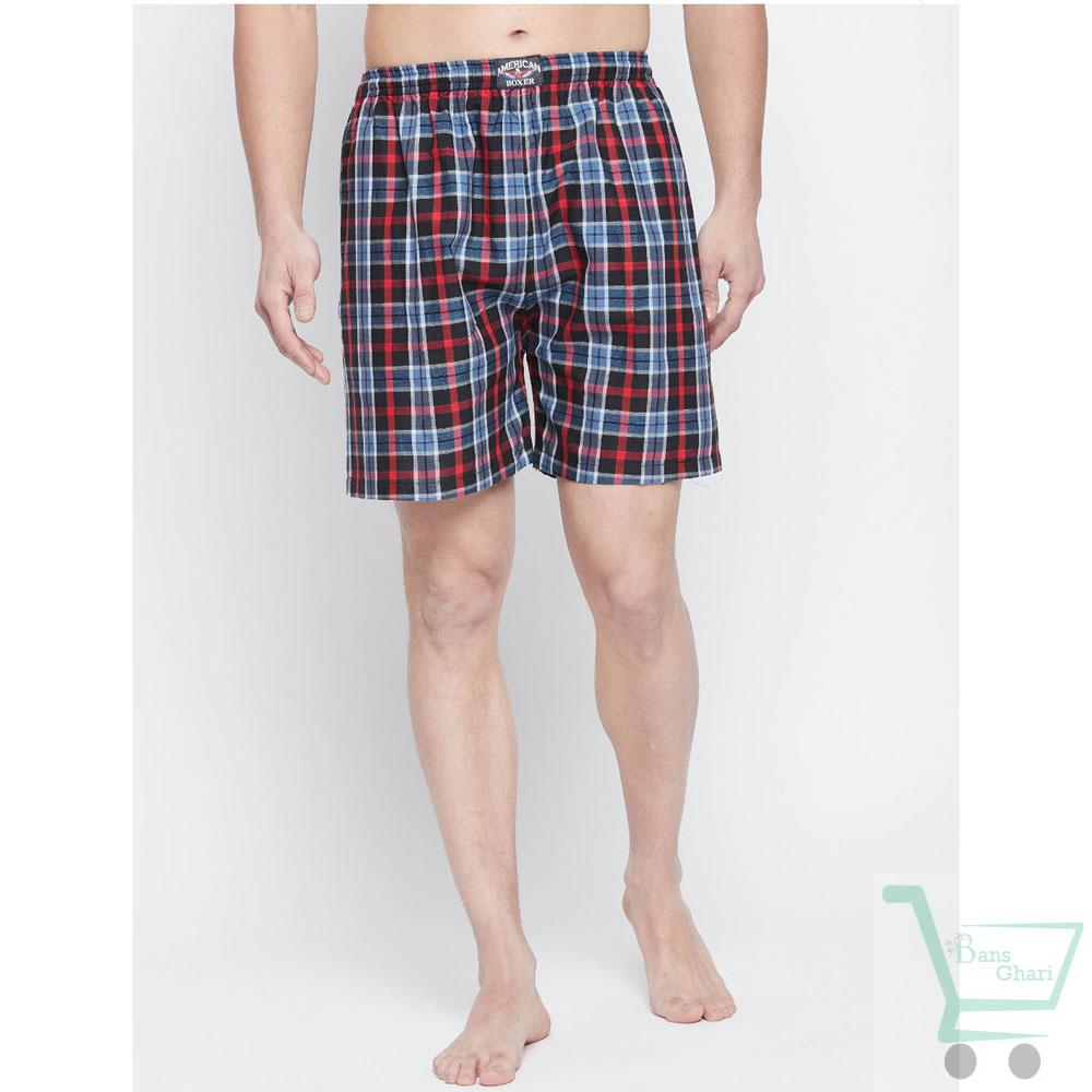 Soxabox Men’s Cotton Lounge Shorts SMB-8