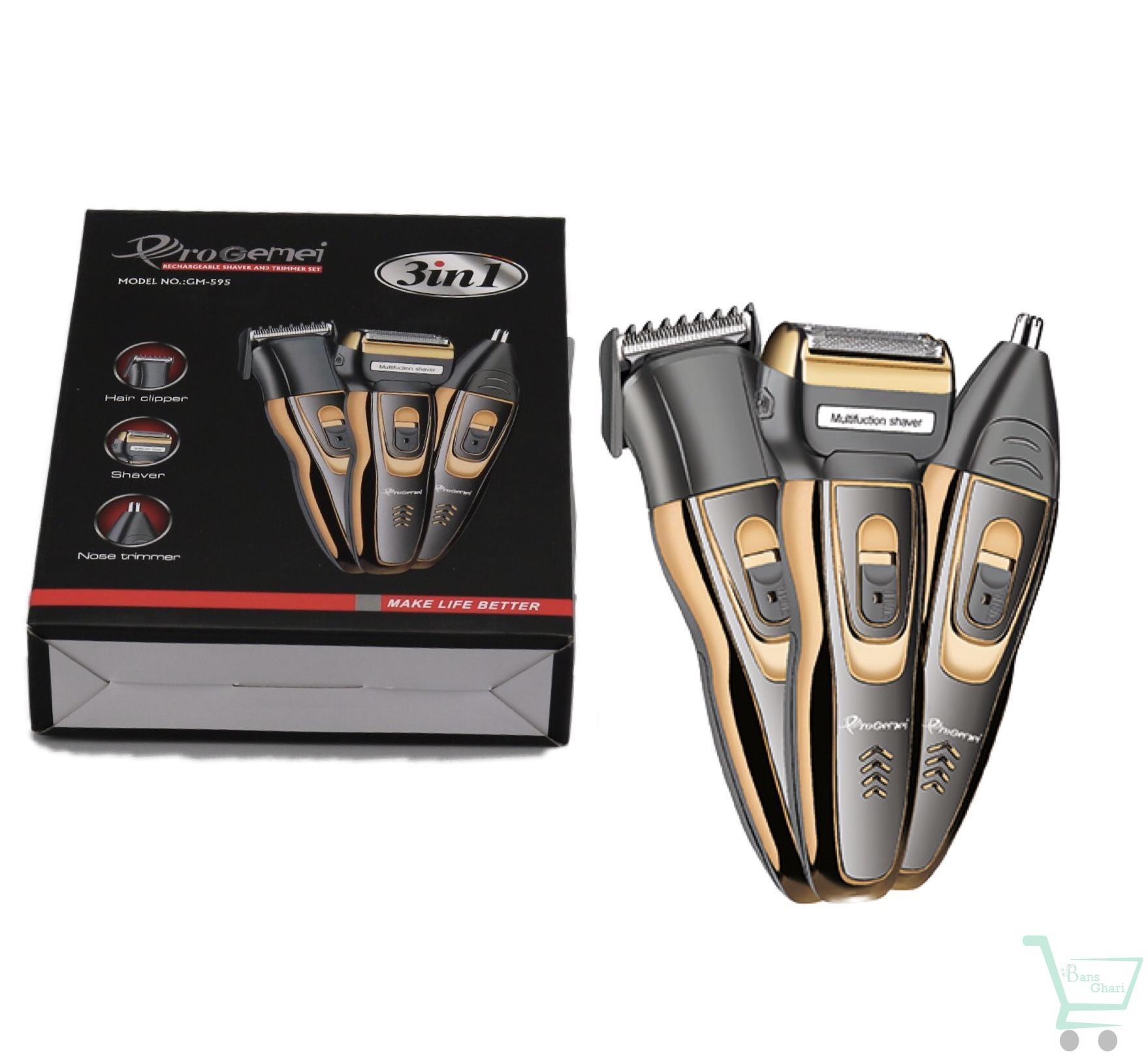 Gemmy 3 In 1 Trimmer and Clipper - Image 2