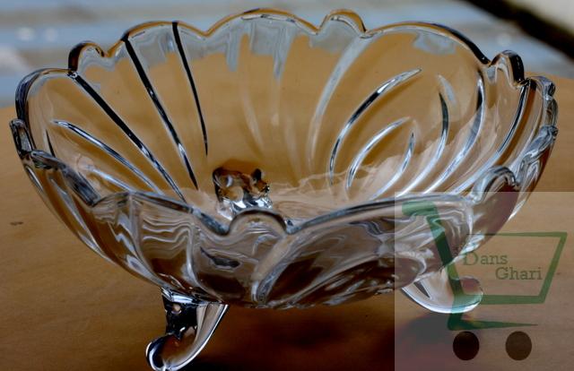 Decorative Glass Fruit Bowl - Image 4