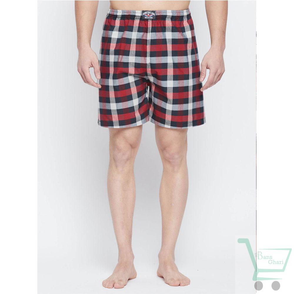 Soxabox Men’s Cotton Lounge Shorts SMB-7