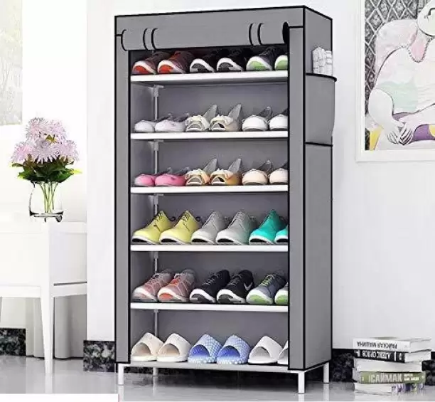 Buy 6 Layer Shoe Rack With Cover at BansGhari.com - Online Shopping ...