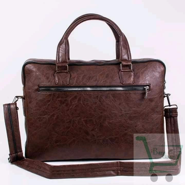 Premium Quality Synthetic Leather Office / Laptop Bag - Image 2