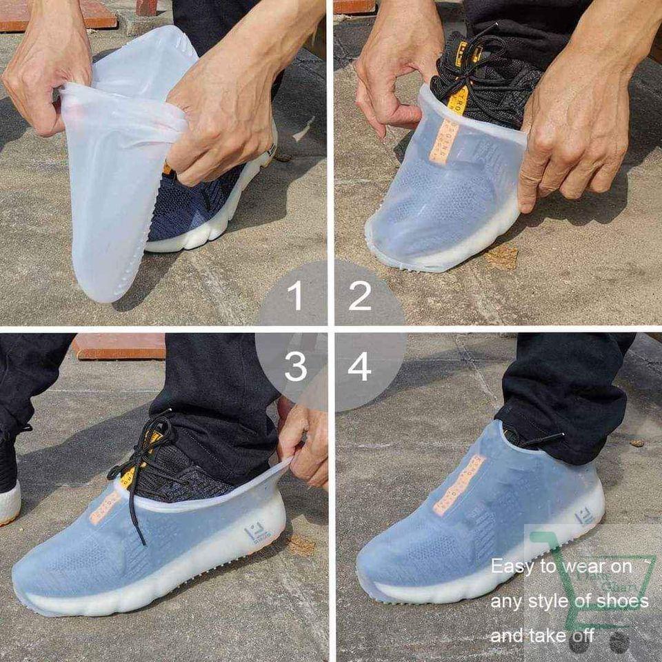 Silicone Shoe Covers 1 Pair (2 Pcs) - Image 4