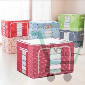 Foldable Cloth Storage Box 66L