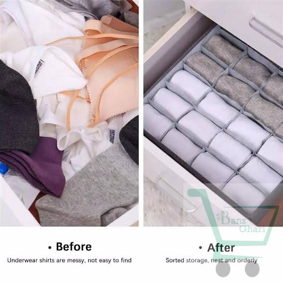 Undergarment Drawer Organizers Storage Dividers 24 Cell - Image 3