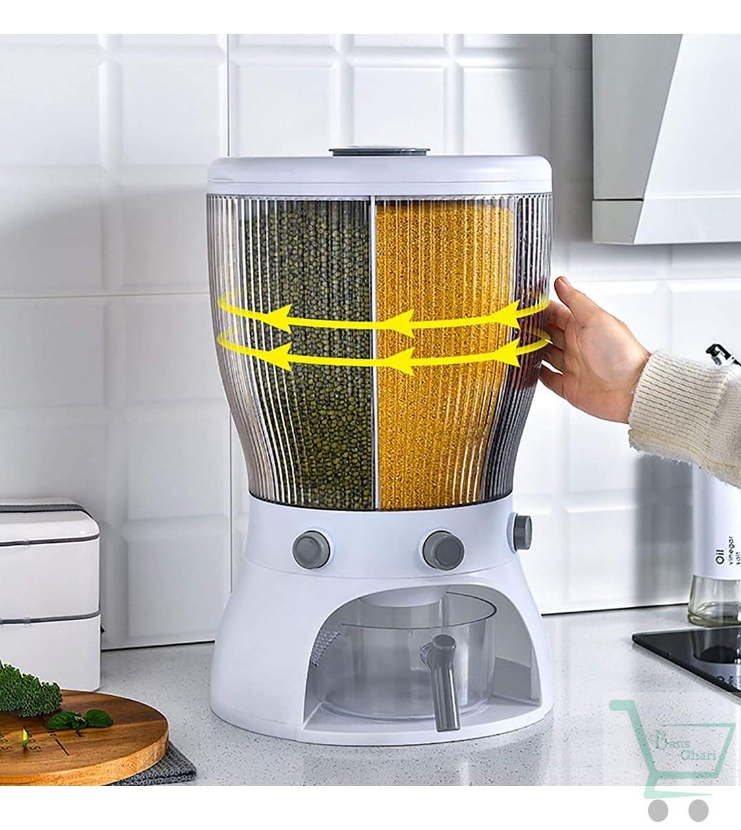 Multi-Purpose Rotating Grain Dispenser ( Round) - Image 2