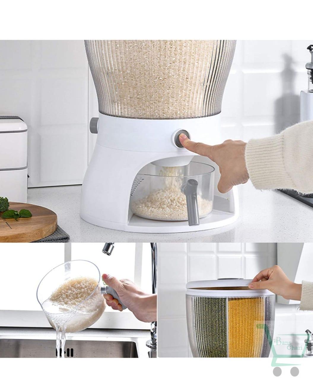 Multi-Purpose Rotating Grain Dispenser ( Round) - Image 3