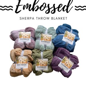 Ultimate Sherpa Throw Blanket
