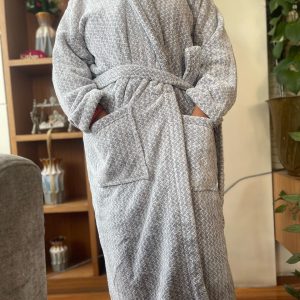 Unisex Multi Function Micro-Fiber Cotton Bathrobe/ Sparobe
