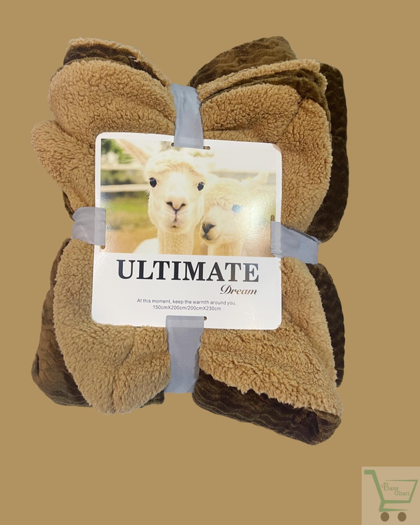 Ultimate Sherpa Throw Blanket Embossed - Image 4