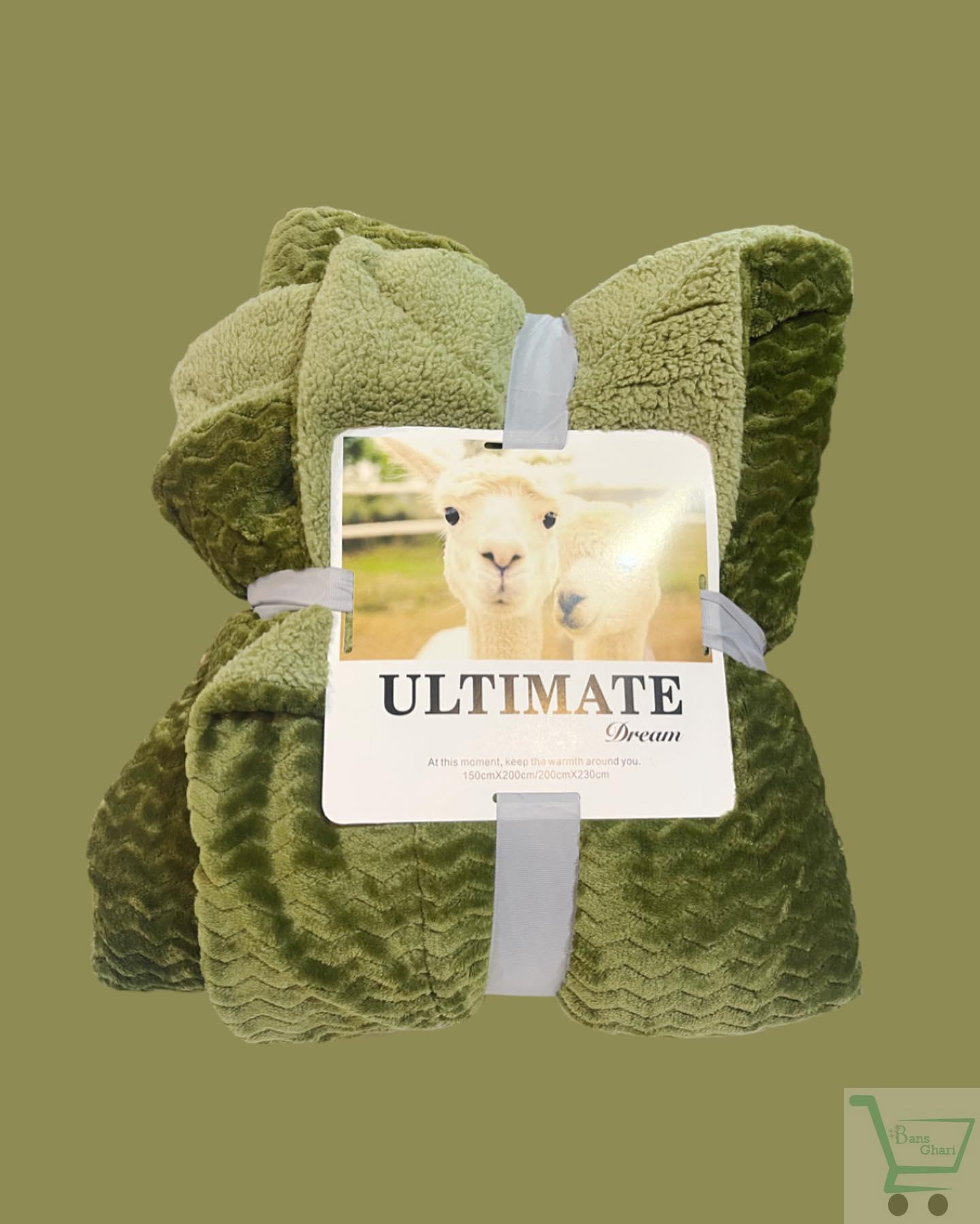 Ultimate Sherpa Throw Blanket