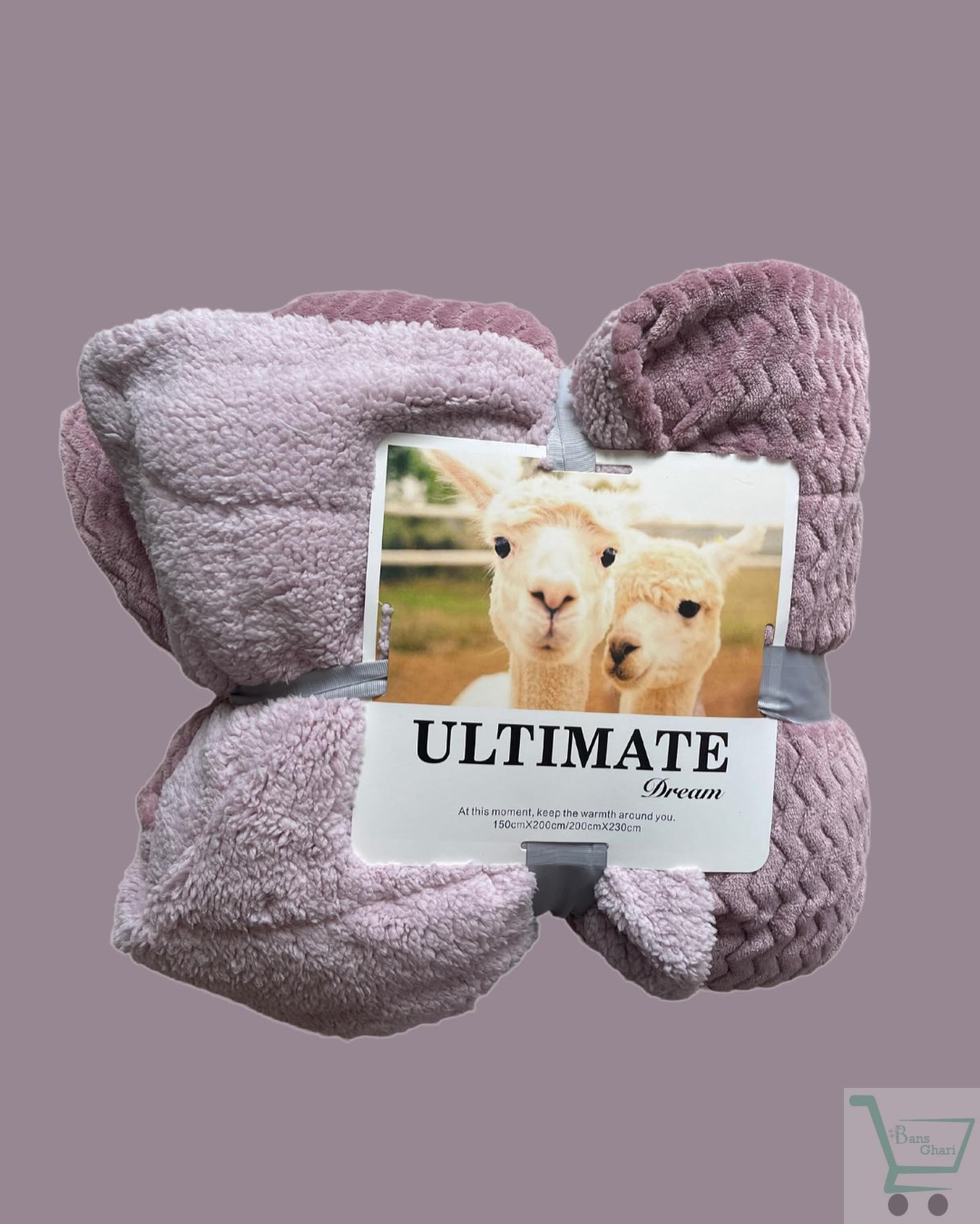 Ultimate Sherpa Throw Blanket Embossed - Image 5