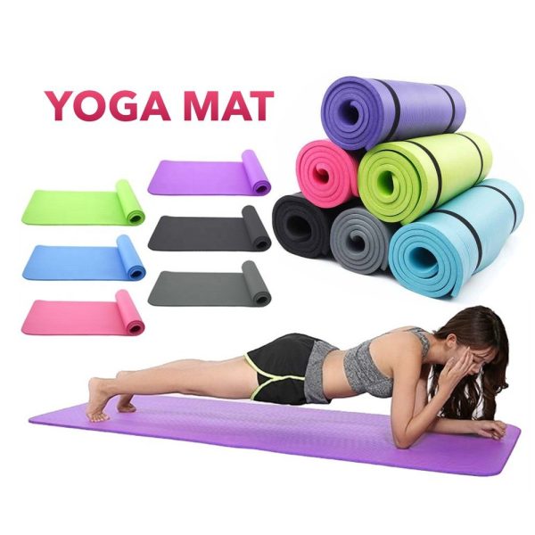 Yoga mat 5 mm thickness( 2 ft × 6 ft)
