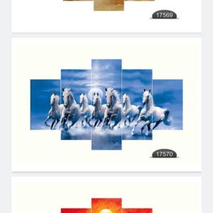 Wall Art Decor 5 Panel Canvas Frame/Home Decore HD Prints Picture/Home Decoration