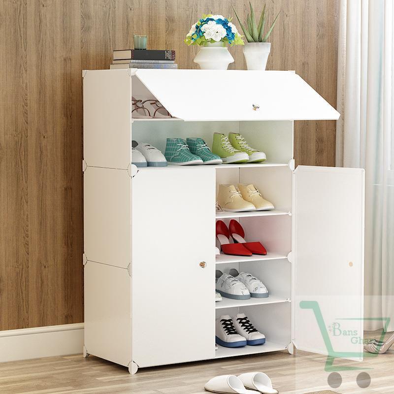 3 Tier Plastic shoes cabinet /Shoe organizer