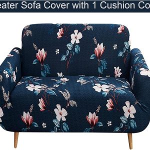 Sofa cover 1 seater blue