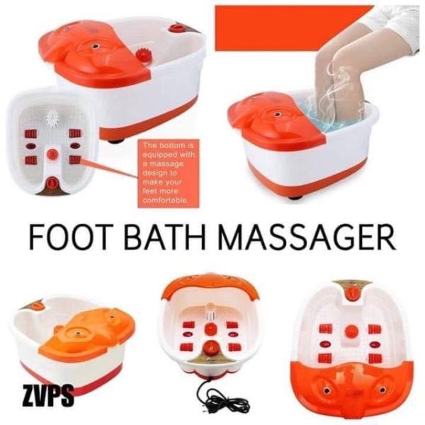 Footbath Massager Electric Foot Spa Basin Foot Care Machine Foot Massager