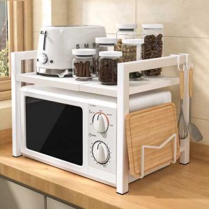 Oven / Microwave Rack Single Layer- White