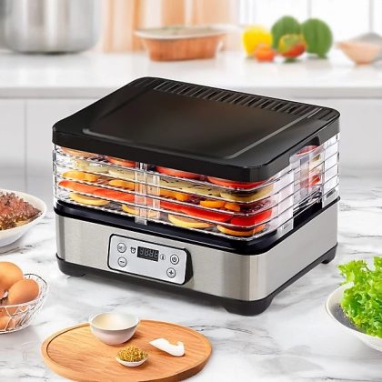 Digital Food Dehydrator Electric Sukuti Maker 5 Layer with 24H Timer
